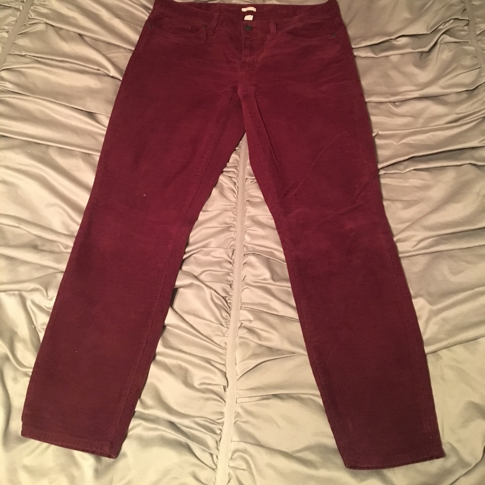 Skinny cords.