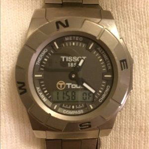 ❌sold ❌Tissot T-touch  II titanium watch
