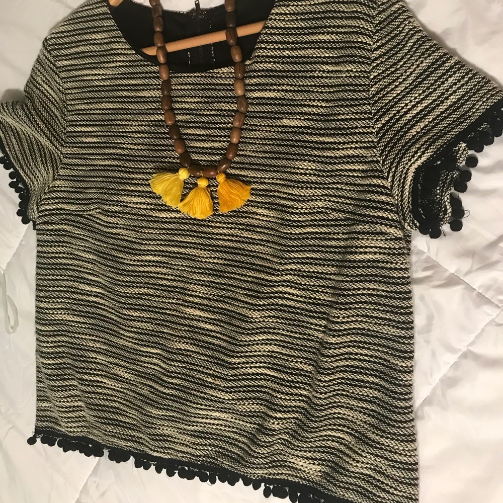 Loose boho shirt sz small, from a local boutique