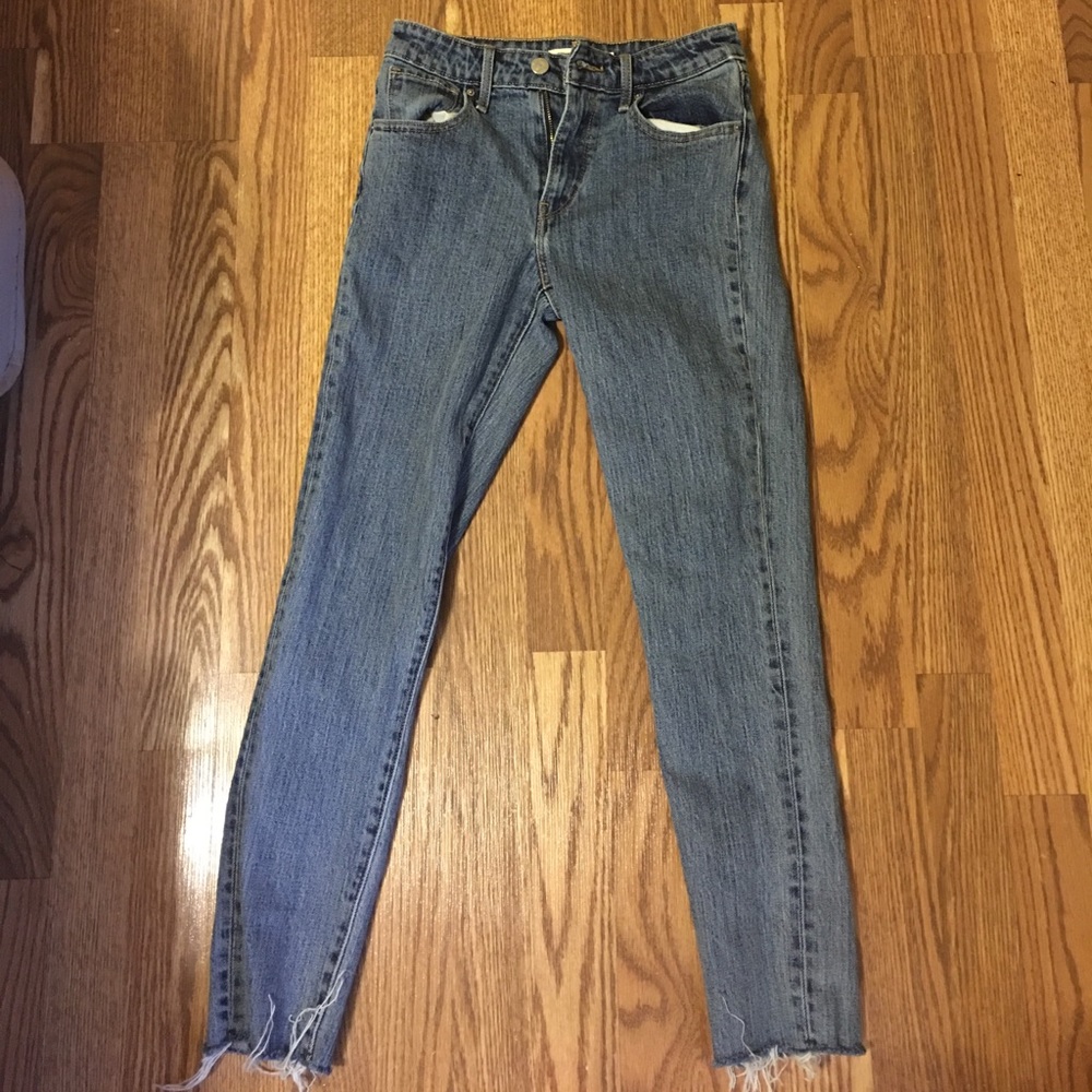 Levi's High Rise Skinny Jeans