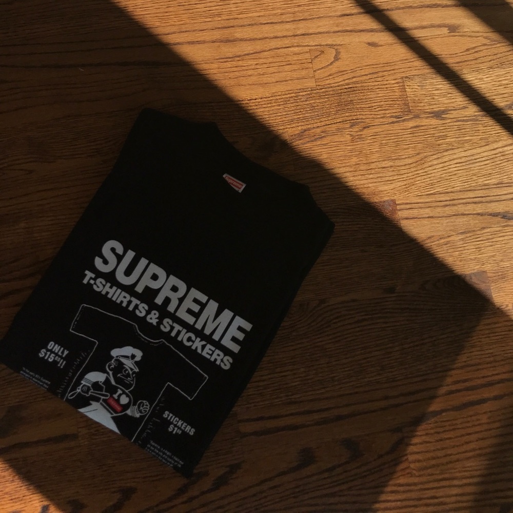 Supreme T-shirts and stickers tee