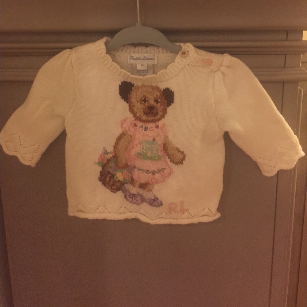 Ralph Lauren Teddy Bear Sweater