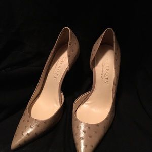 Like new Talbot leather heels