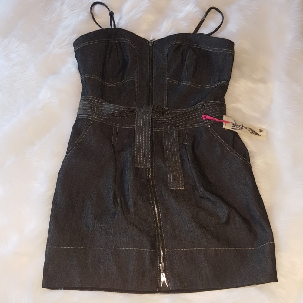 🆕Black Jean Dress by Boom Boom Jeans size XL