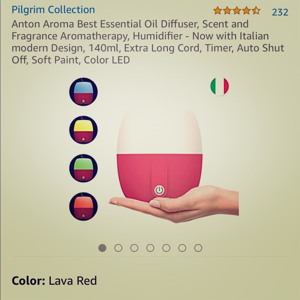 Pilgrim Essential Oils Humidifiers/ Diffuser 🌌