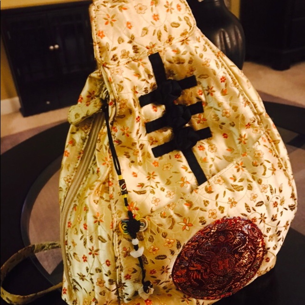 Asian inspired mini back pack