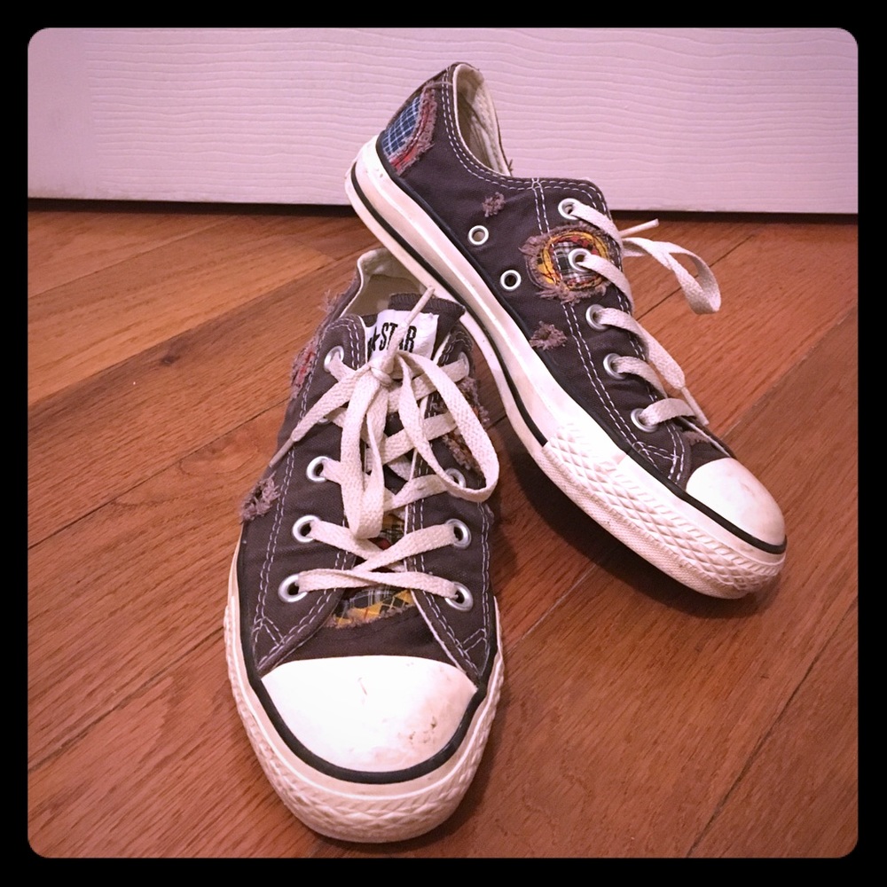 Patchy Converse (Converse Size "4")