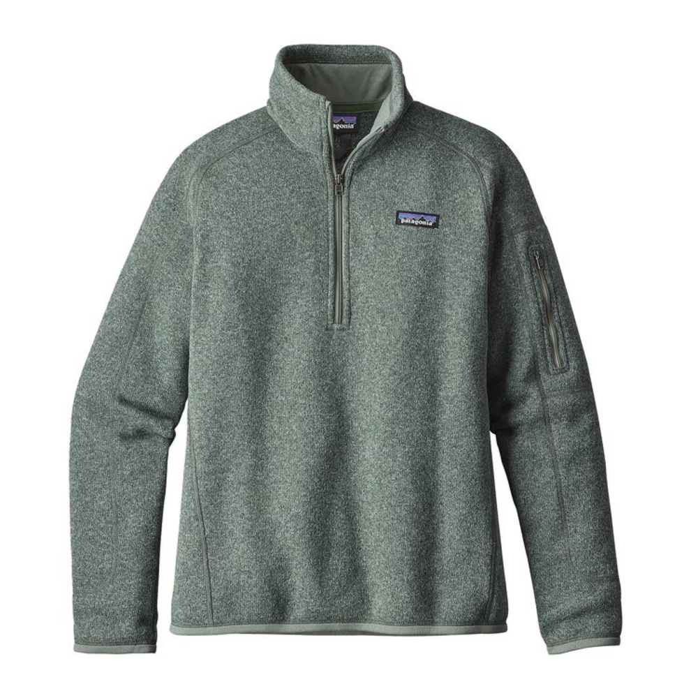 Green Patagonia Better Sweater Half Zip