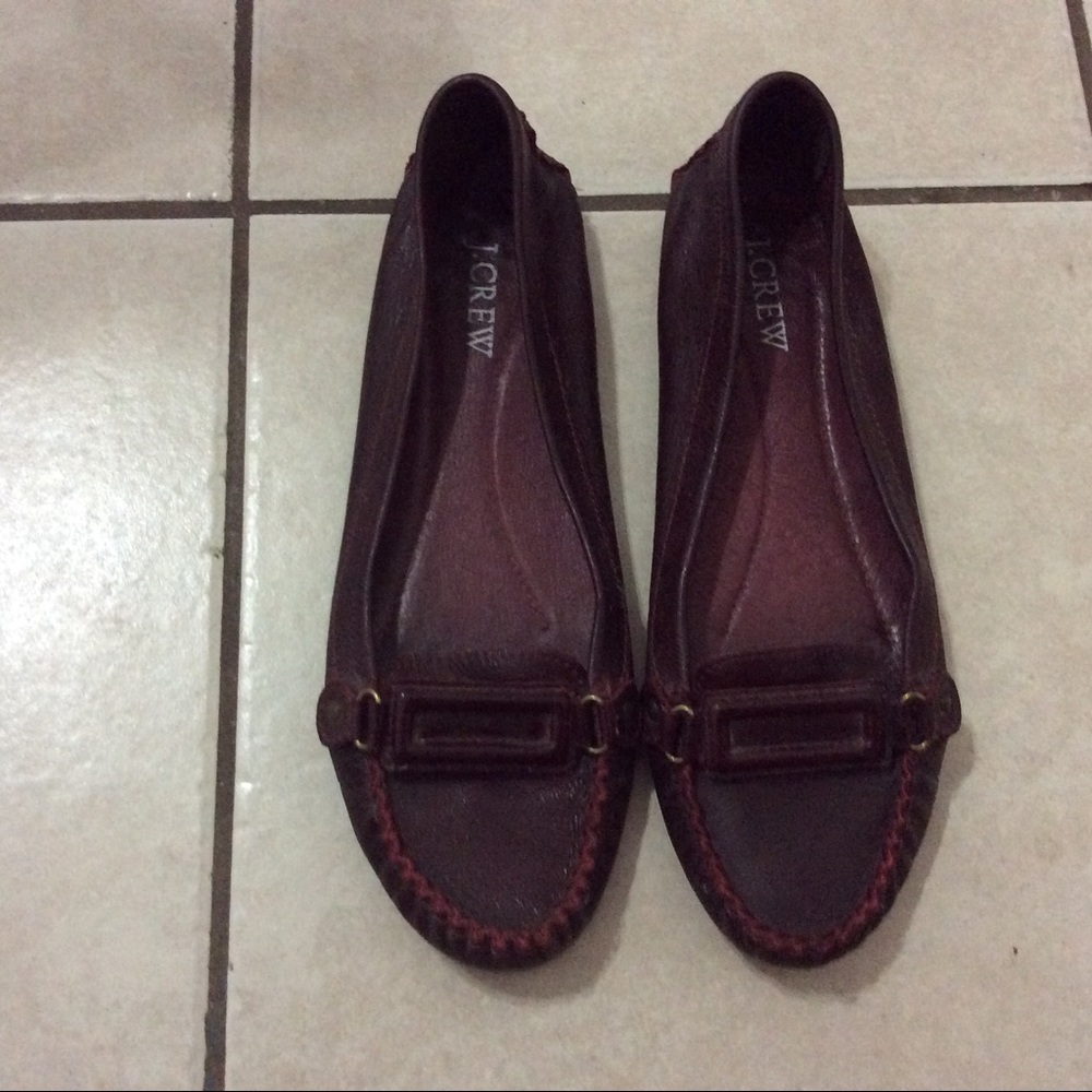 J. Crew Leather Shoes made in Romania Size 8
