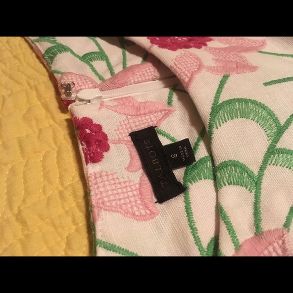 Talbots embroidered sheath dress - Picture 3 of 4