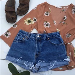 Urban Outfitters Vintage Denim Levi Shorts