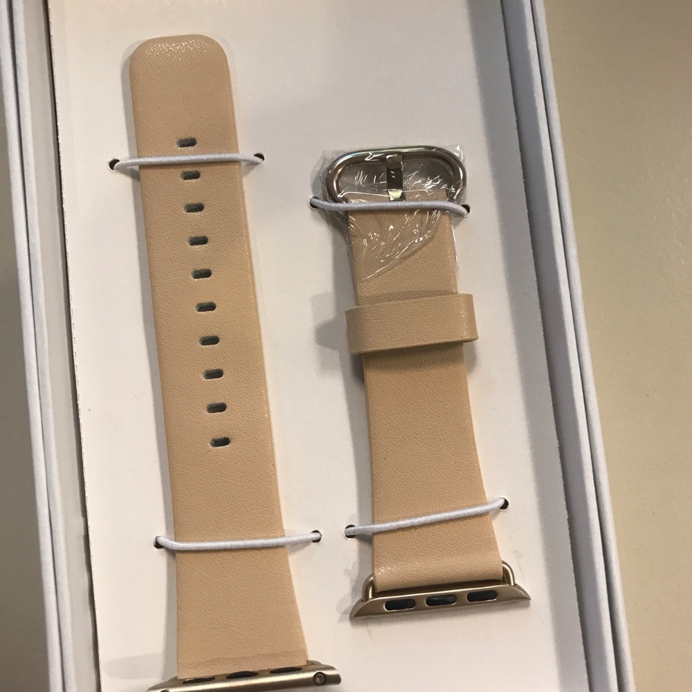 Leather Apple Watch Band- brand new!
