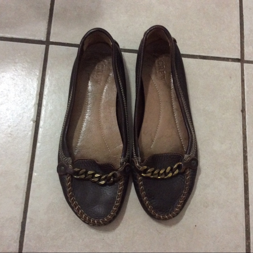 J. Crew Leather Shoes made in Italy Size 8