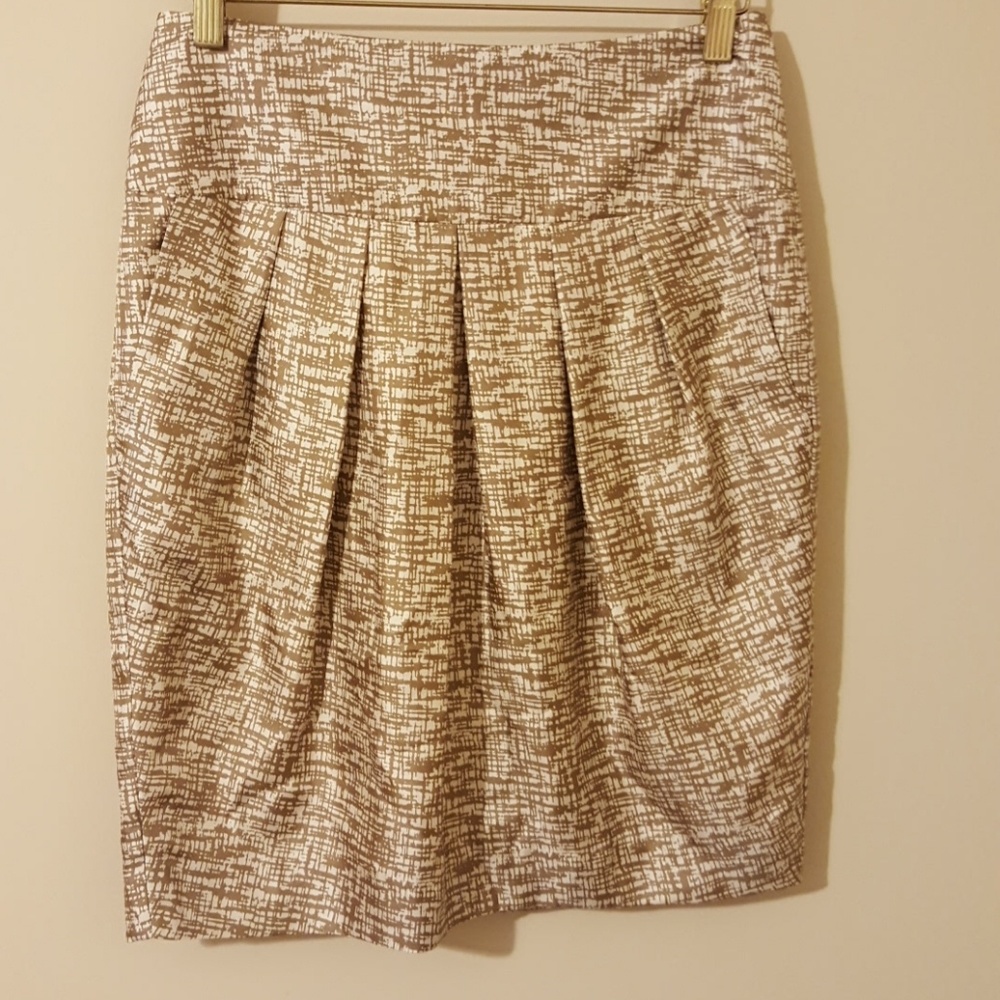 Banana republic silk skirt