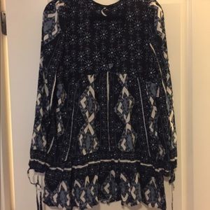 Free people printed tunic