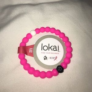 Lokai Bracelet!! Hot pink! beautiful! Size M