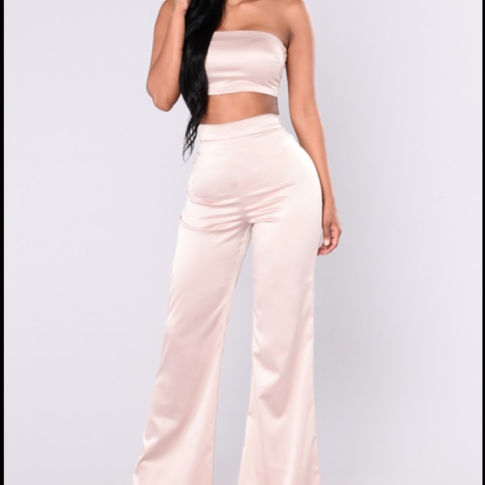 Satin 2 piece