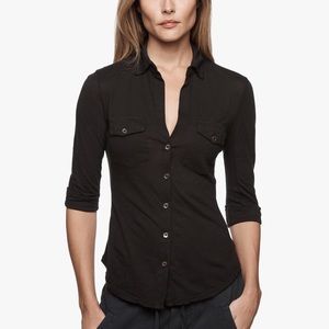 James Perse Side Panel Shirt