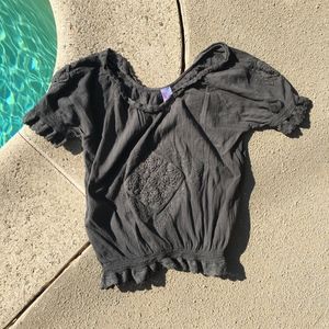 Grey crepe-like Vegas & Mia (Shop Roberston) top!