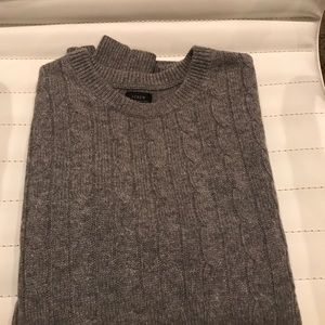 J. Crew Italian cashmere cable-knit sweater