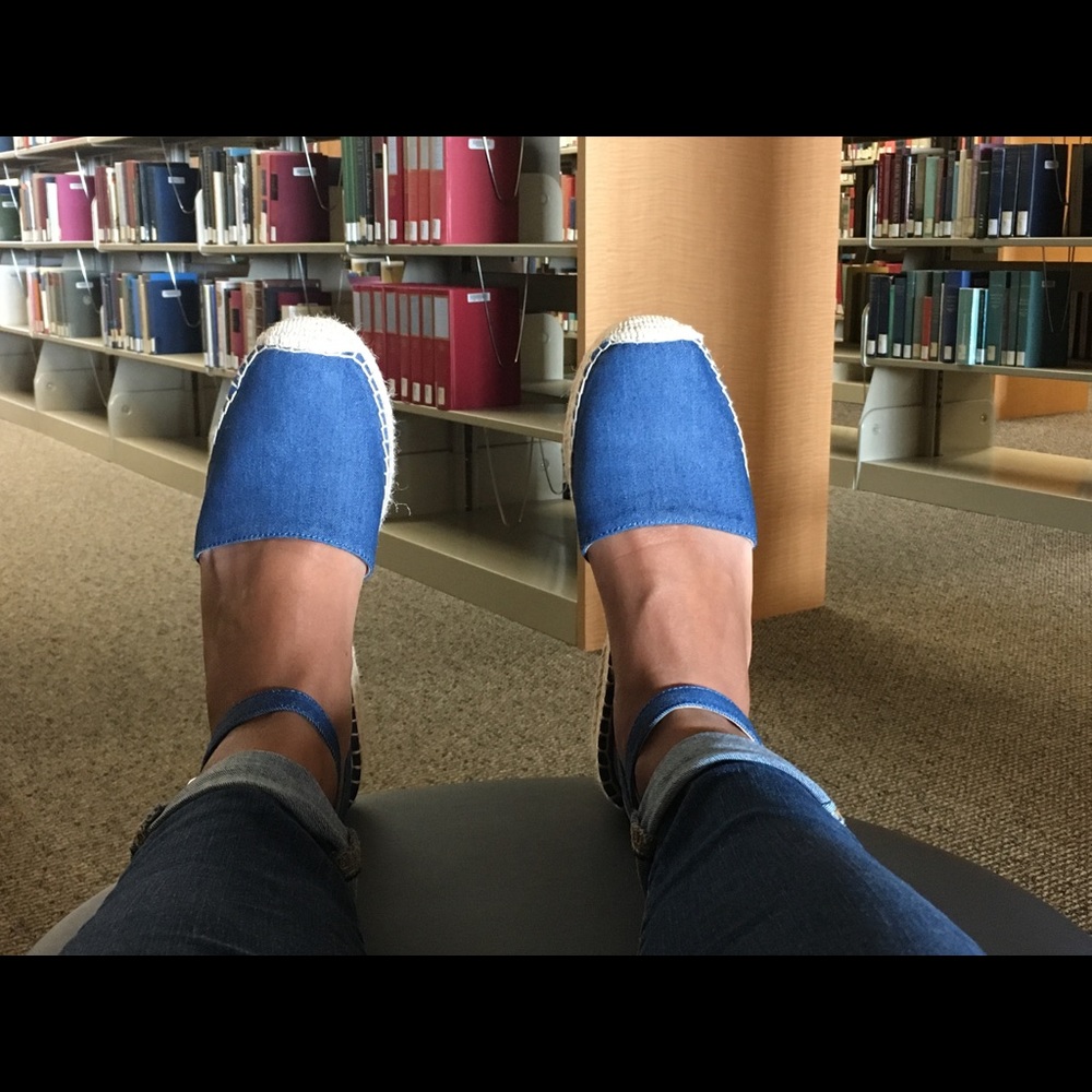 Franco Sarto Denim Sandals