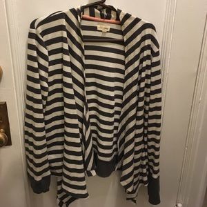 Waffle knit Maison Jules drapey cardigan