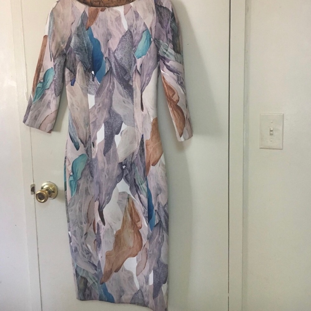 H&M Floral Pencil Dress Bodycon