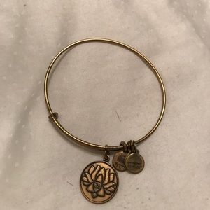 Gold Alex and Ani bracelet
