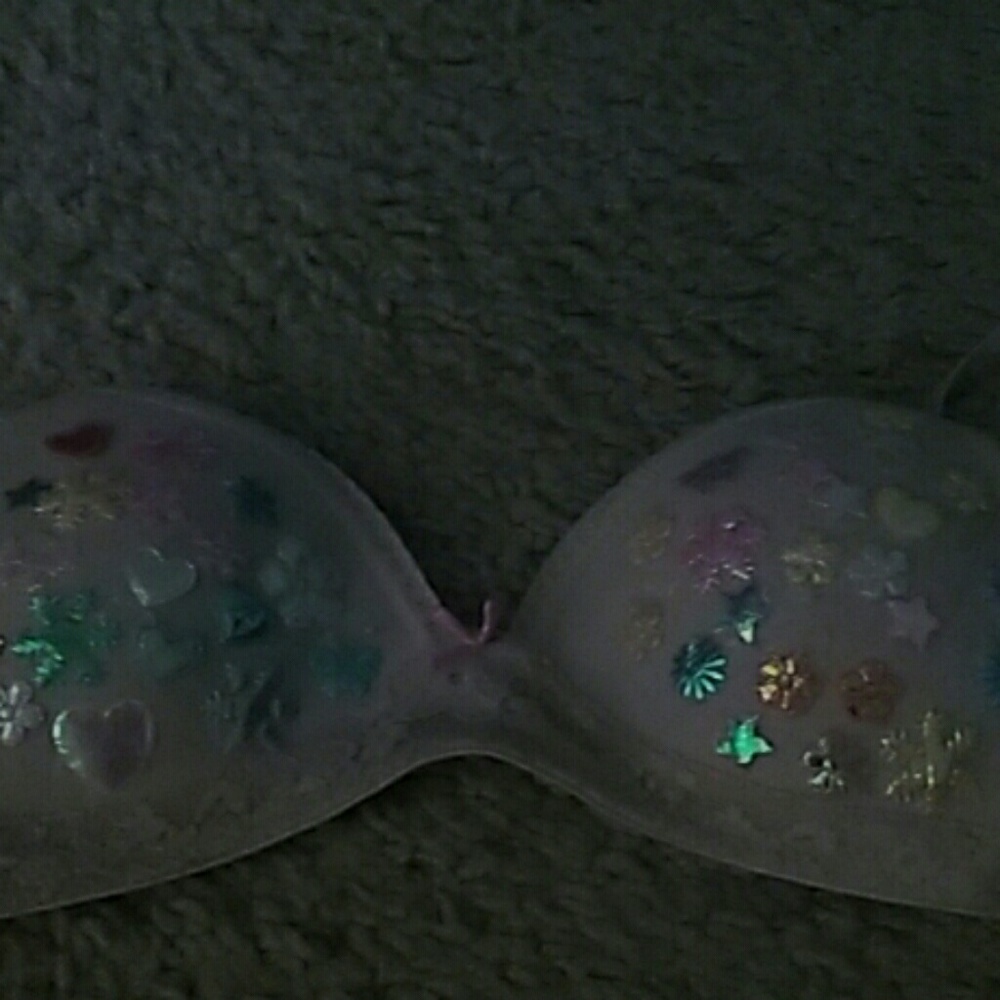 Bedazzled girls  bra