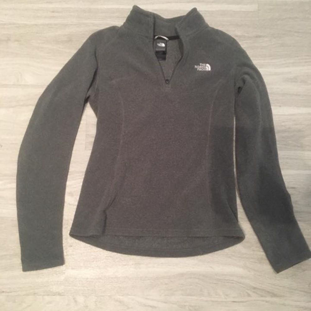 The north face fleece pullover