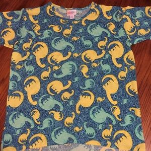 DINOSAURS!!! ❤️ HTF unicorn 🦄 Lularoe Dino Gracie