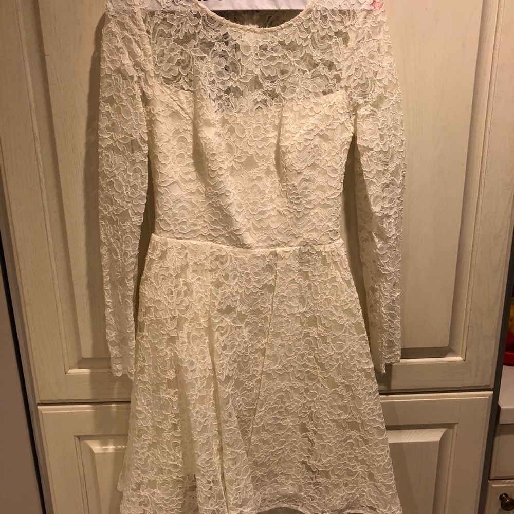 White ABS Dress