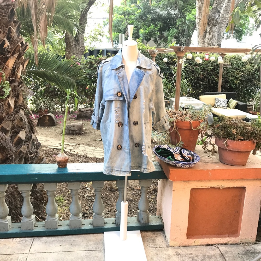 Any three for 20 Jean oversize trench coat