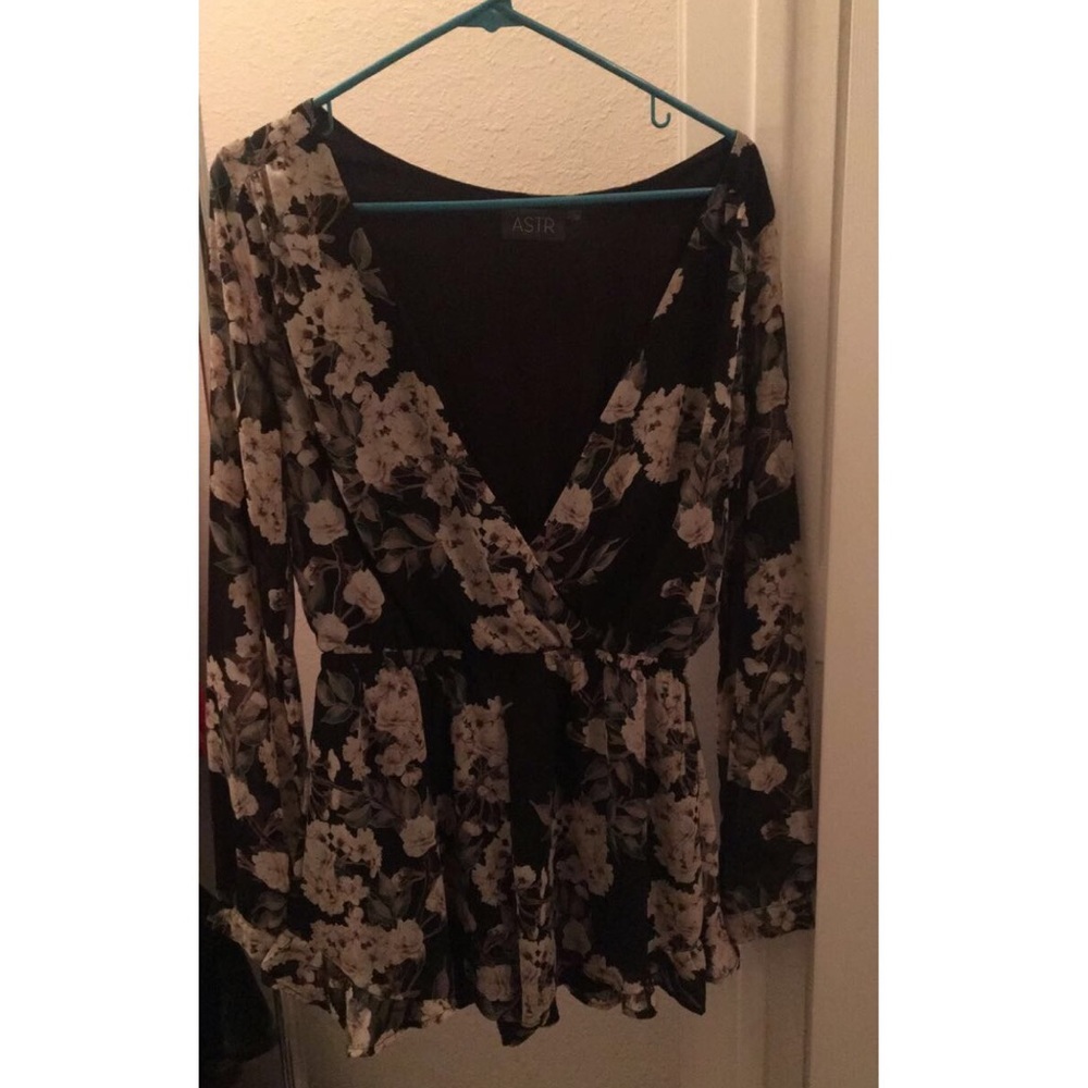 Urban Outfitters long sleeve romper!