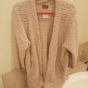 Tan cardigan