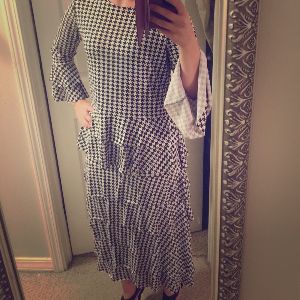 Zadie B’s Hounds tooth skirt set