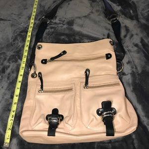 Tano Crossbody Messenger Bag Crossbody Tan Leather