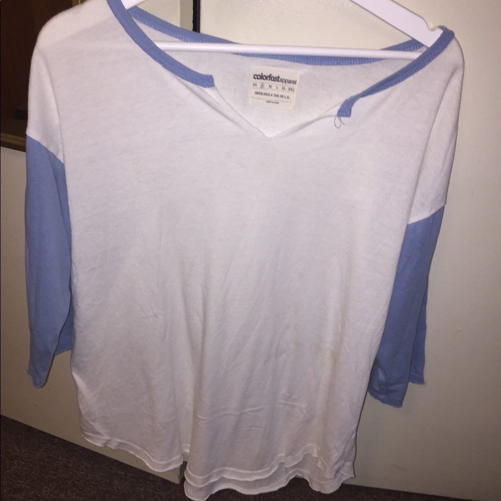 Urban Outfitters baseball v-neck.