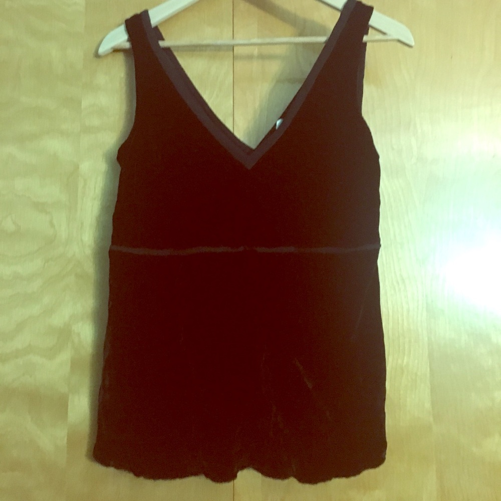 J cree velvet top