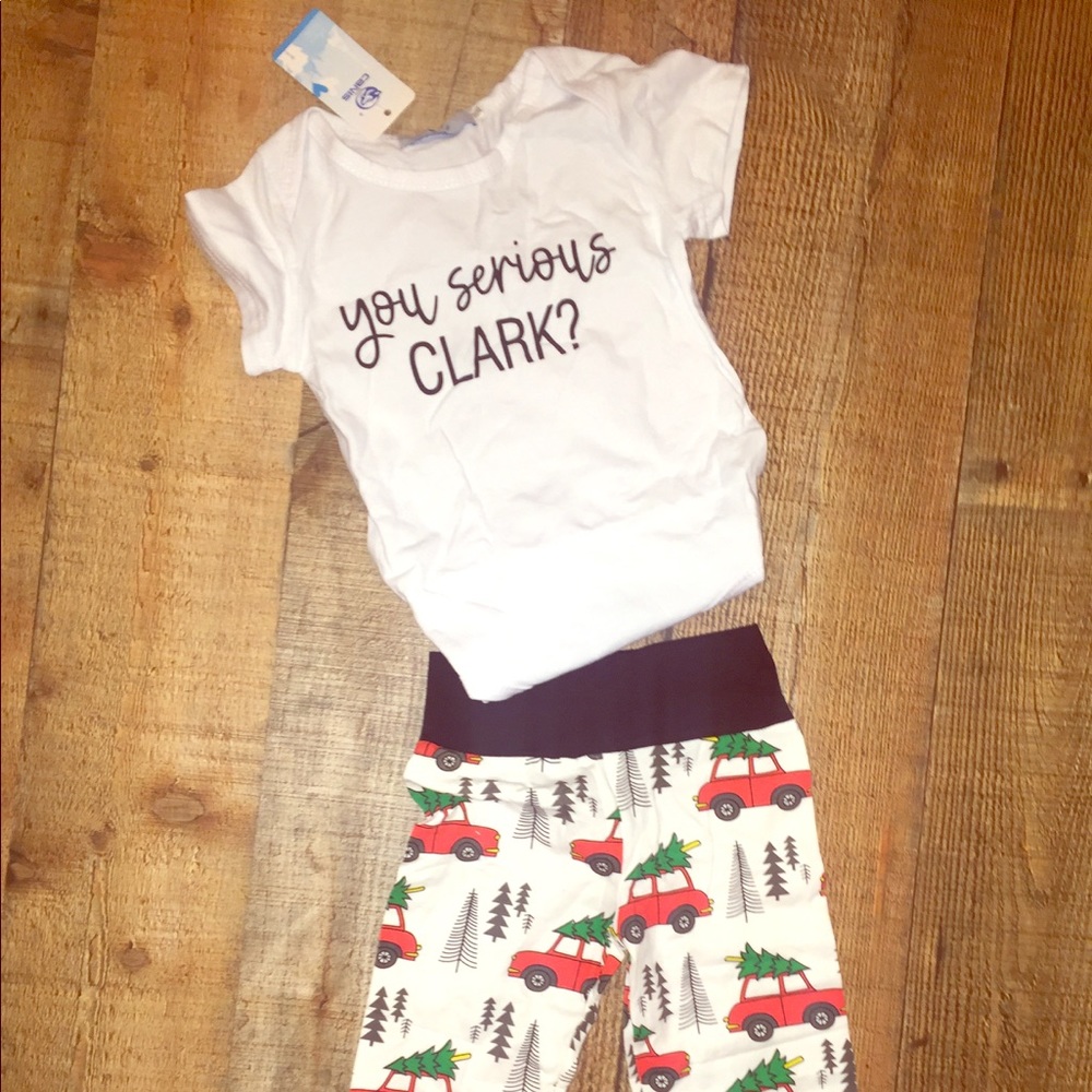 You serious Clark? Christmas theme outfit