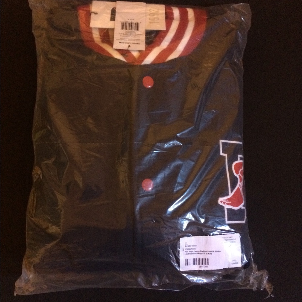 Polo Ralph Lauren 1992 Stadium Collection Bomber