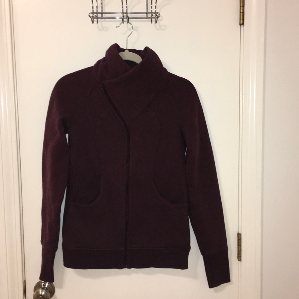 Lululemon Fitted Full Zip Sweatshirt | Size 6