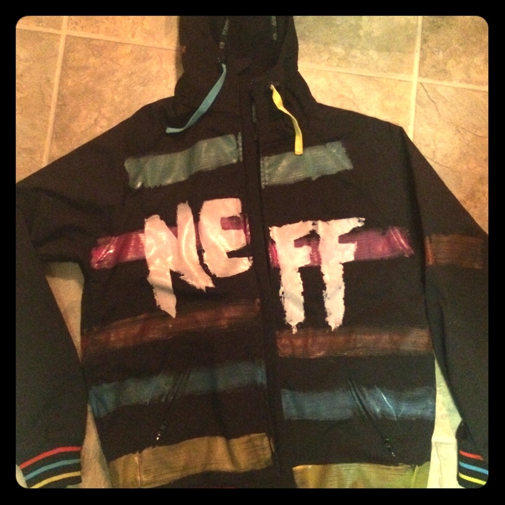 💥PRICE DROP-Neff custom goods snowboarding jacket