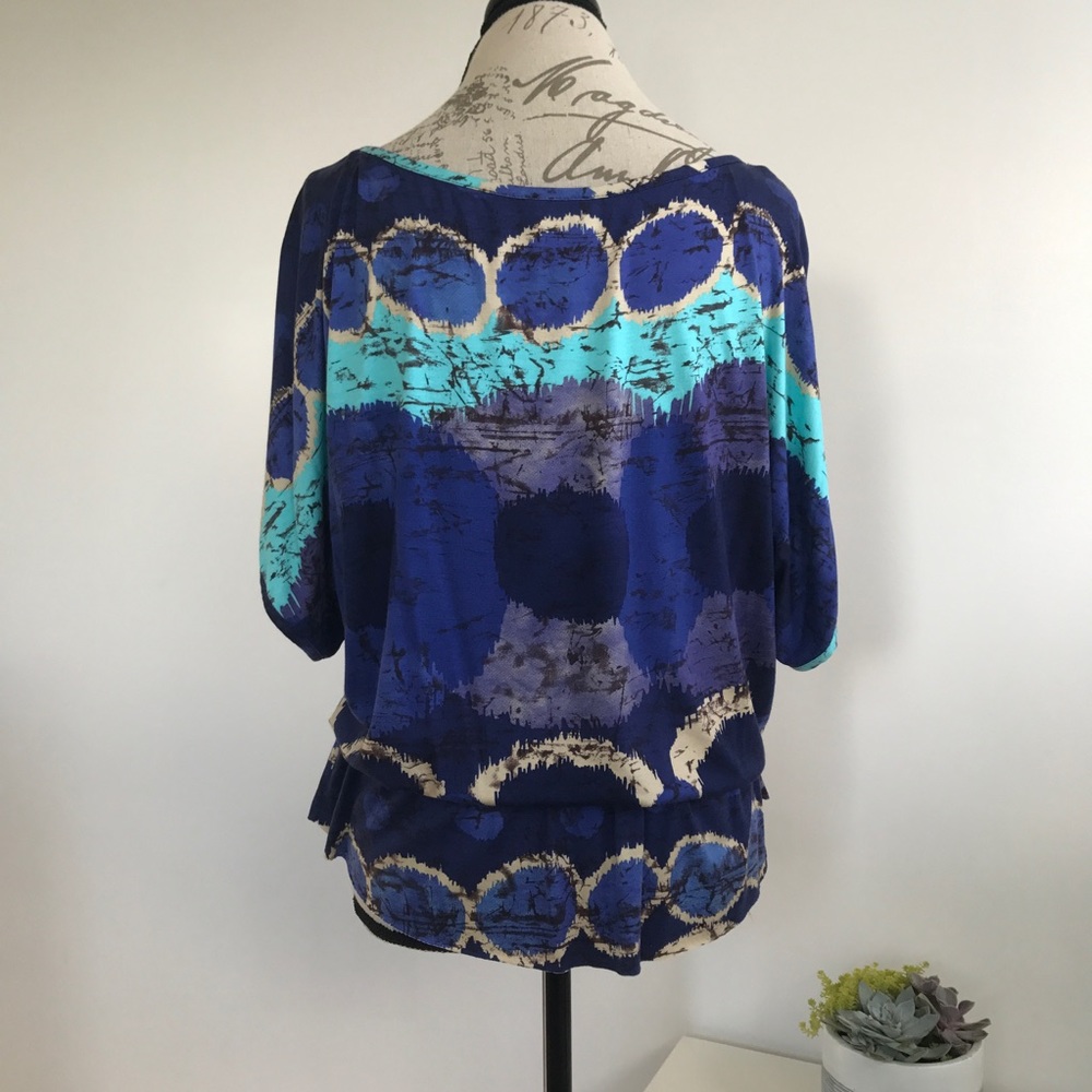 Anthropologie Patterned Blouse