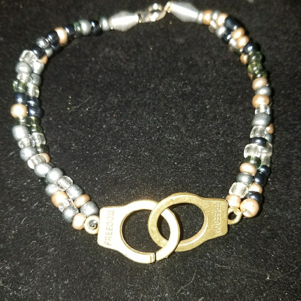 Freedom Handcuff Homemade Bracelet