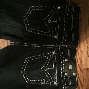 MIss me straight leg dark wash