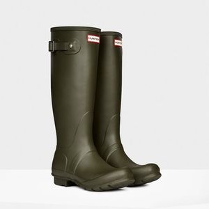 Olive Green Hunter Boots NEW IN BOX