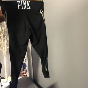 PINK leggings with cutout sides
