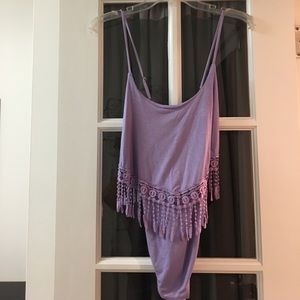 Tobi Fringe Bodysuit