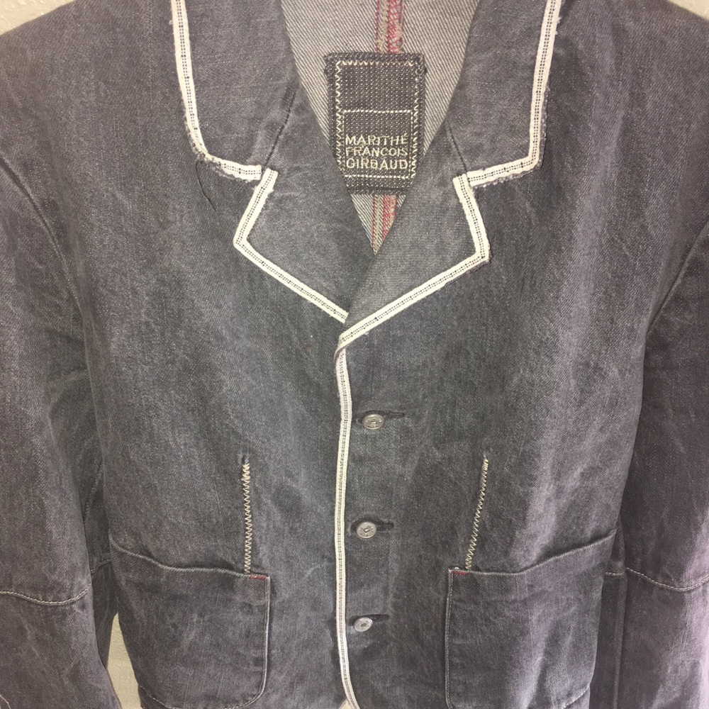 Vintage Marithe Francois Girbaud jacket grey